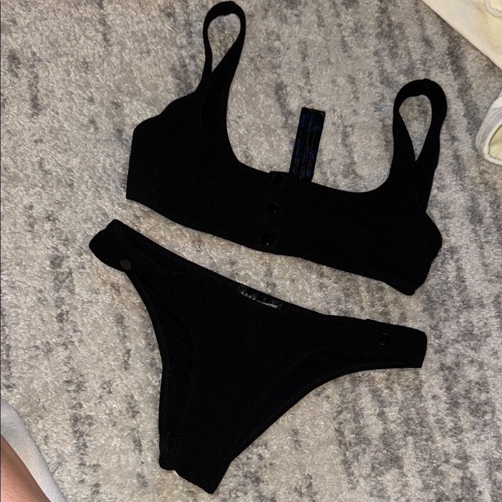Zara Black Bikini Set